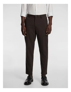 Diesel Slim Cropped Chino in Brown