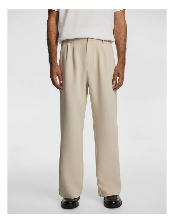 Cruz Baggy Chino in Cream image 1
