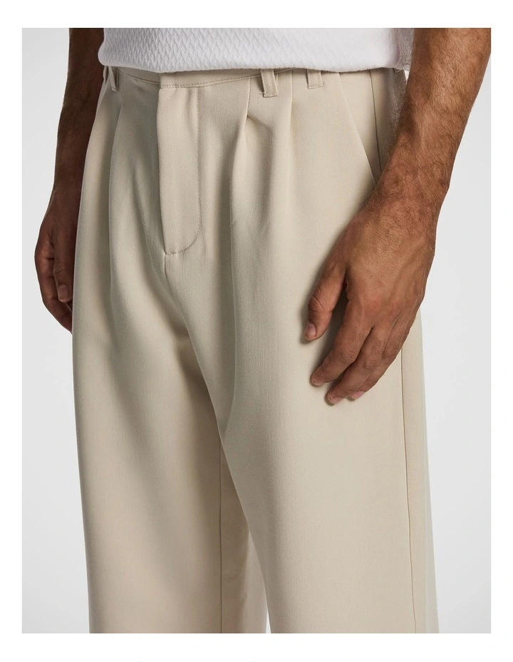 Cruz Baggy Chino in Cream image 3