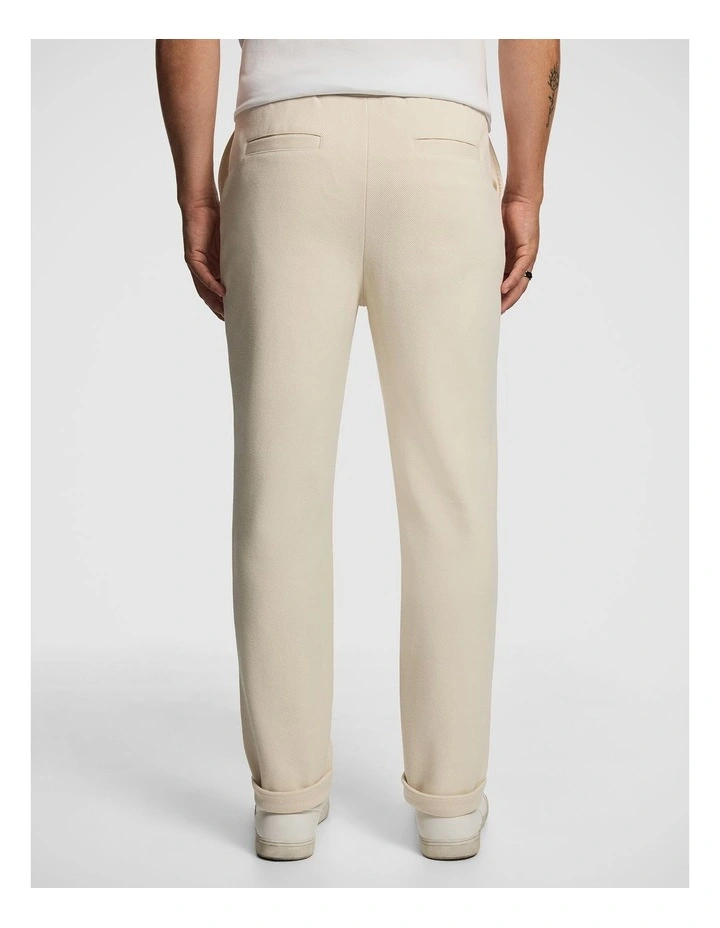 Angelo Tapered Jogger in Natural image 2