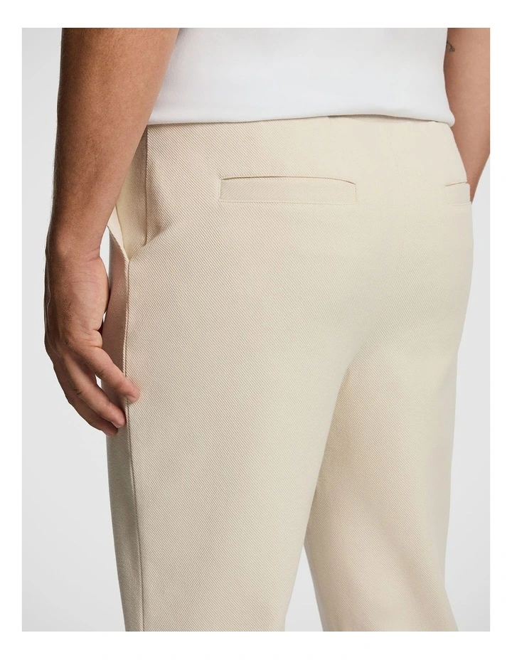 Angelo Tapered Jogger in Natural image 4