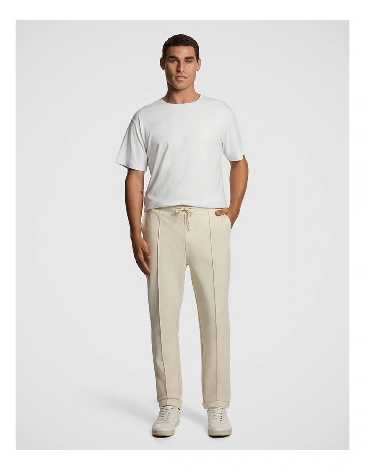 Angelo Tapered Jogger in Natural image 6