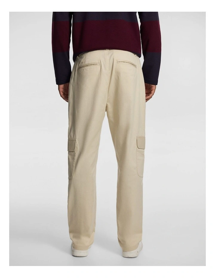 Rocco Cargo Chino in Cream image 2