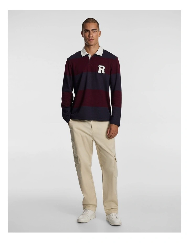 Rocco Cargo Chino in Cream image 6