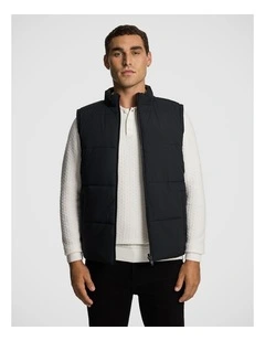 Finn Reversible Vest in Black