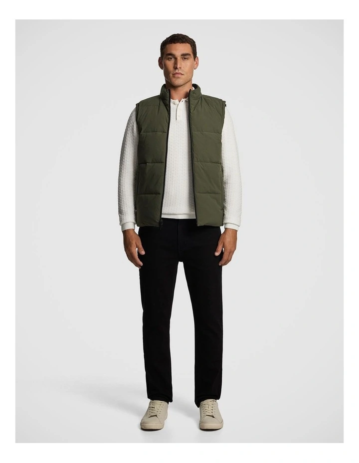 Finn Reversible Vest in Black image 2