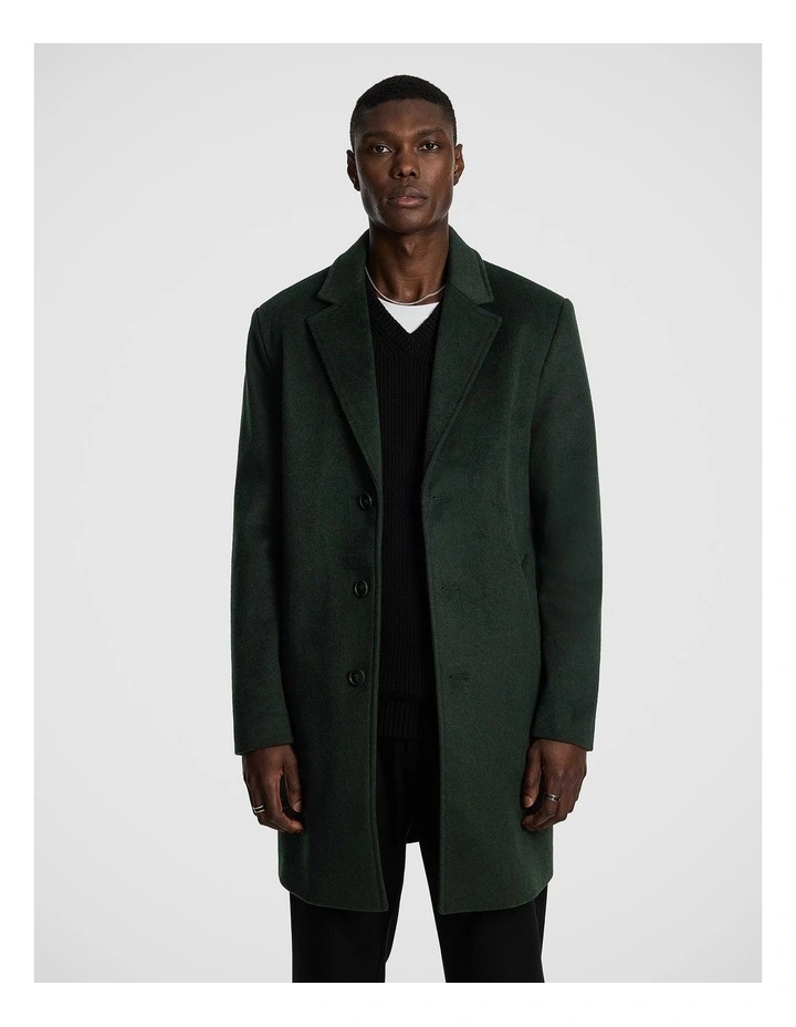 Dane Duster Coat in Forest image 1