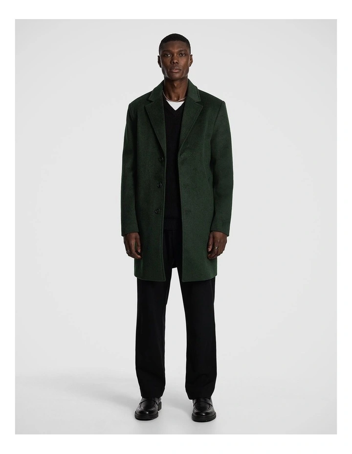 Dane Duster Coat in Forest image 2