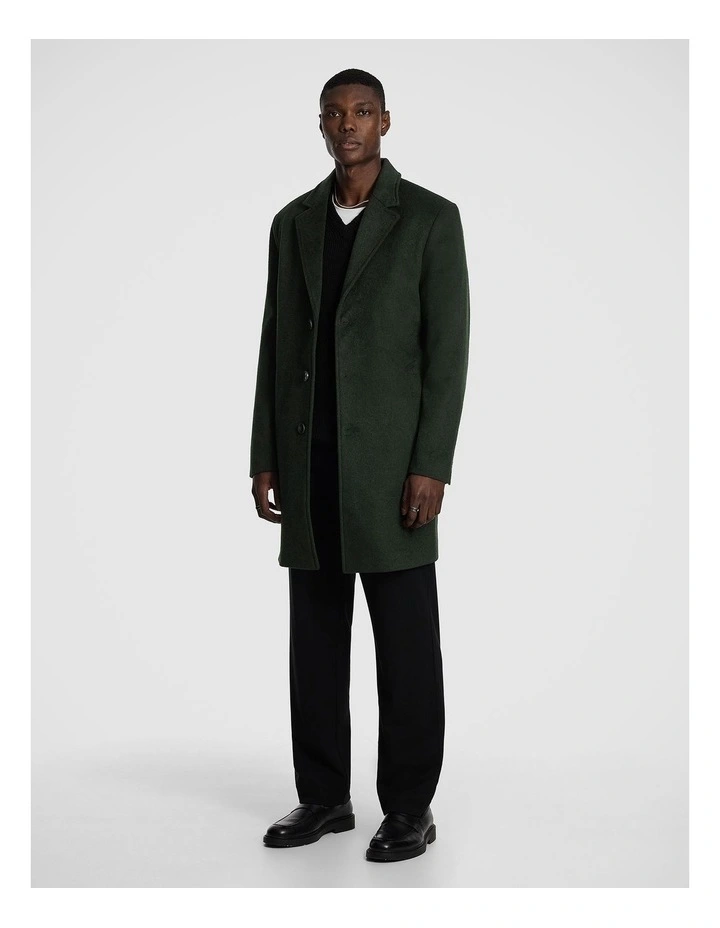 Dane Duster Coat in Forest image 4