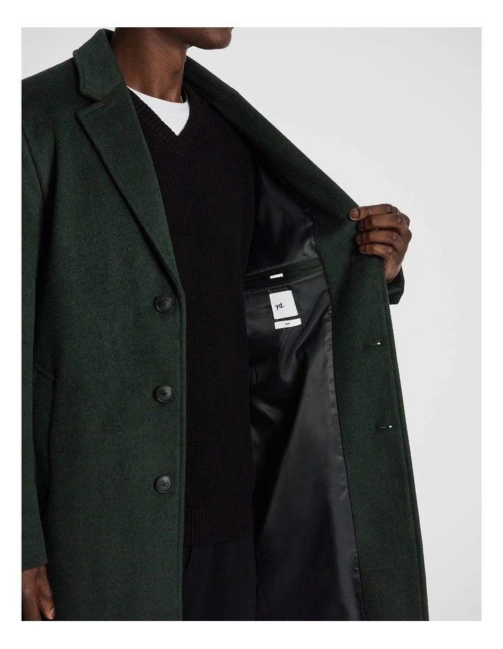Dane Duster Coat in Forest image 6
