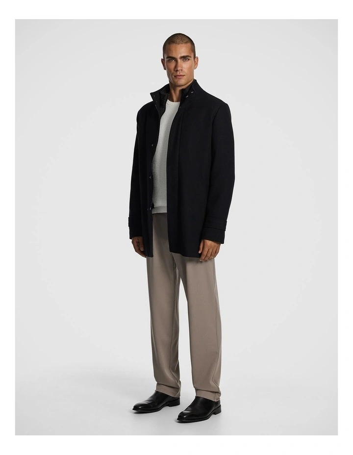 Waylon Melton Coat in Black image 4
