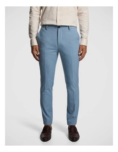 Ignacio Skinny Dress Pants in Light Blue