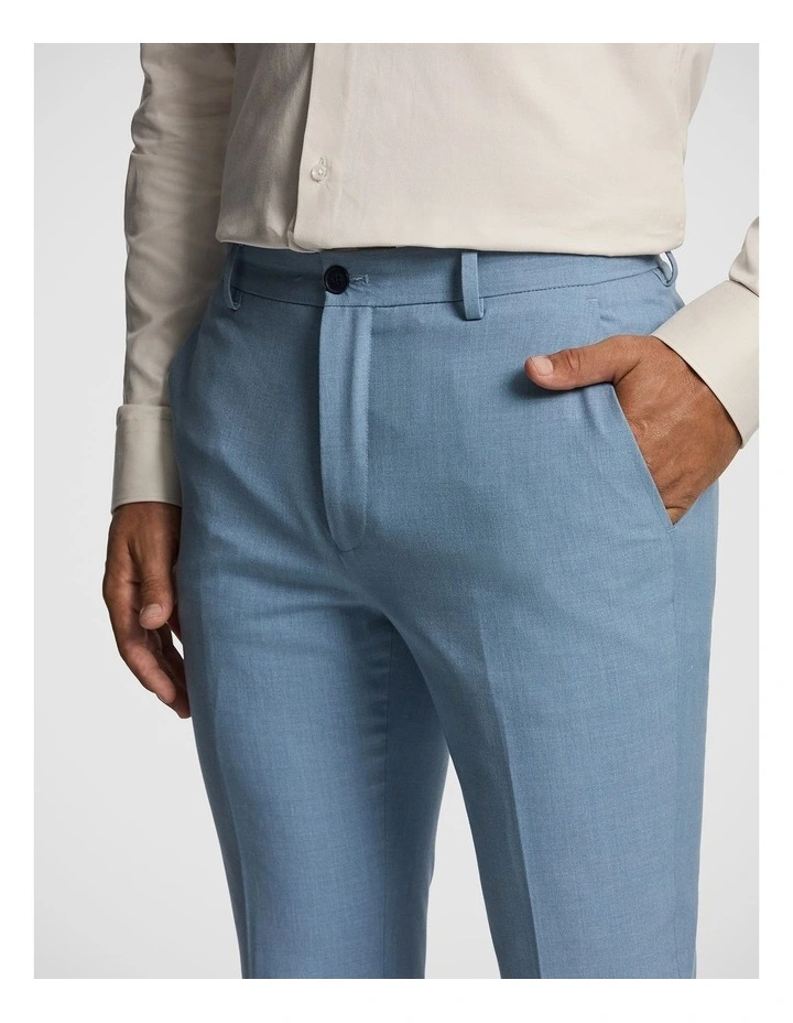 Ignacio Skinny Dress Pants in Light Blue image 3