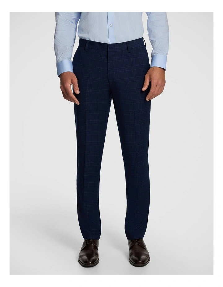 Bernardo Slim Dress Pant in Navy image 1
