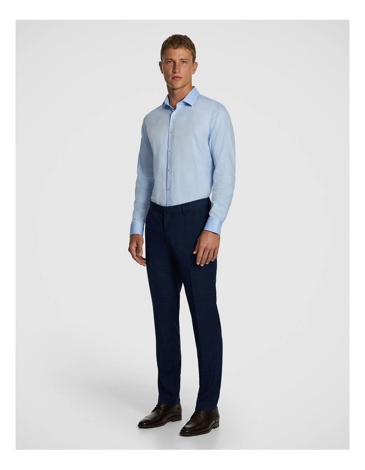 Bernardo Slim Dress Pant in Navy image 6