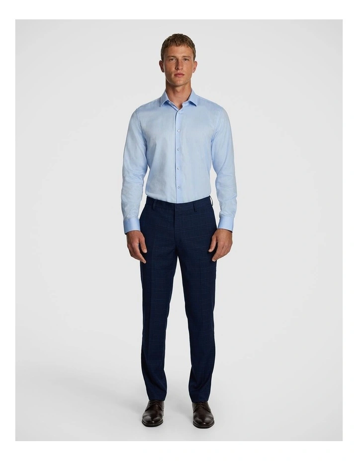 Bernardo Slim Dress Pant in Navy image 7
