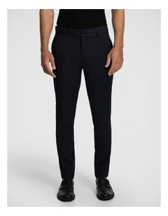 Lorenzo Slim Tapered Dress Pant in Navy