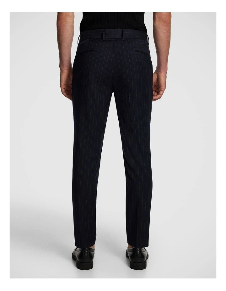 Lorenzo Slim Tapered Dress Pant in Navy image 2