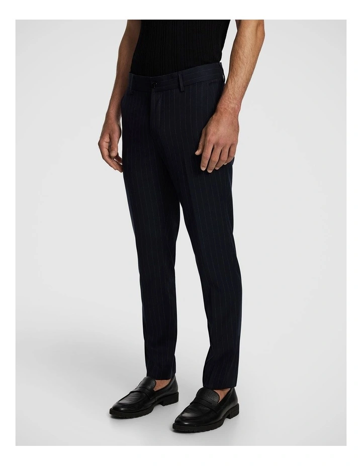 Lorenzo Slim Tapered Dress Pant in Navy image 3