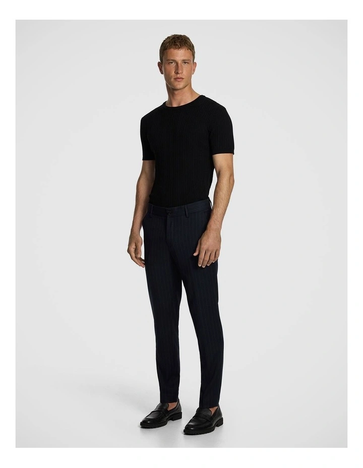 Lorenzo Slim Tapered Dress Pant in Navy image 6