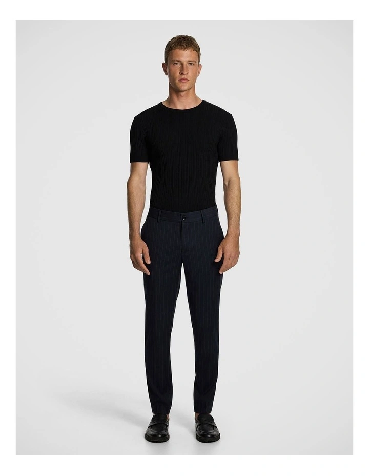 Lorenzo Slim Tapered Dress Pant in Navy image 7