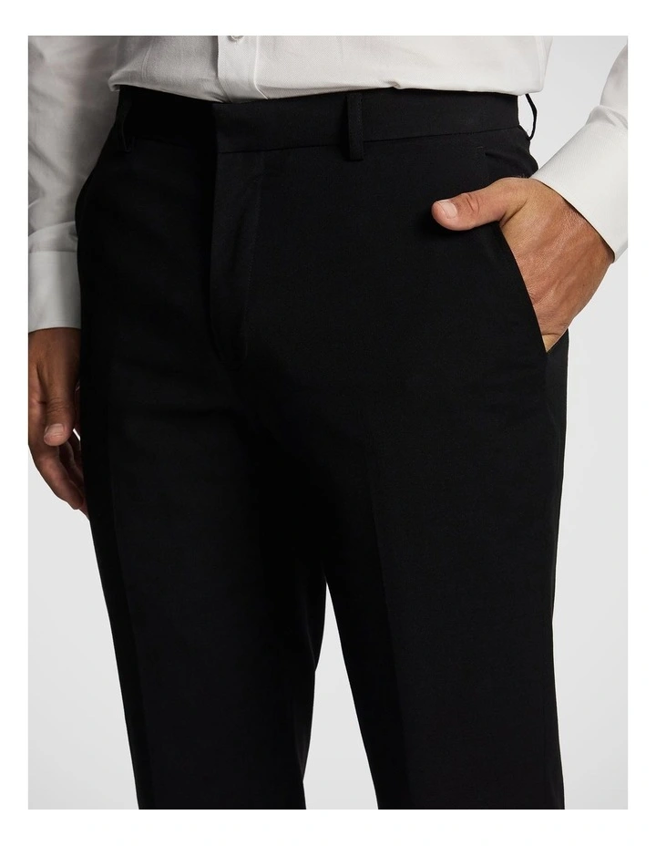 Dante Slim Dress Pant in Black image 3