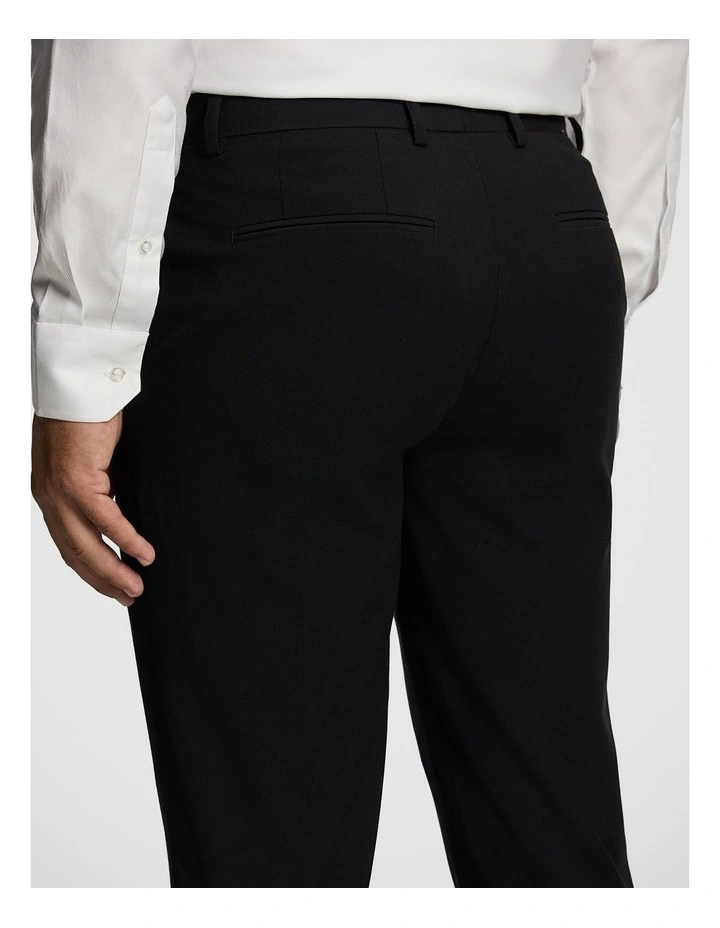 Dante Slim Dress Pant in Black image 4