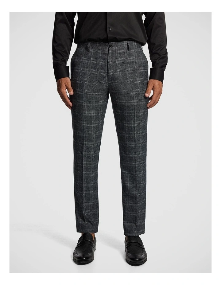 Cassius Slim Dress Pant in Charcoal image 1
