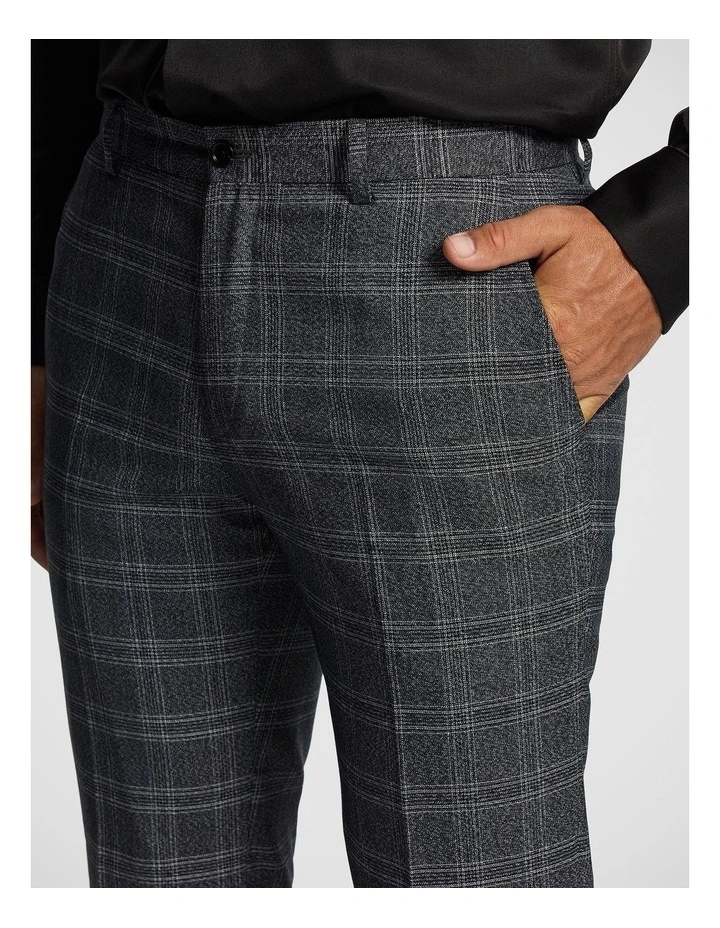 Cassius Slim Dress Pant in Charcoal image 4