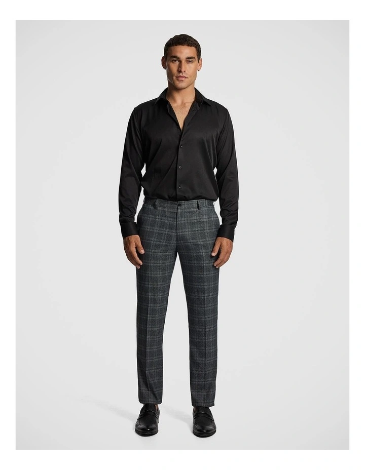 Cassius Slim Dress Pant in Charcoal image 7