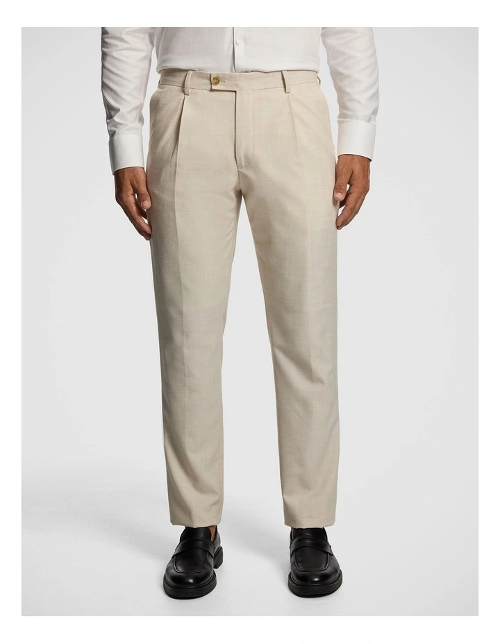 Koda Slim Dress Pant in Natural image 1