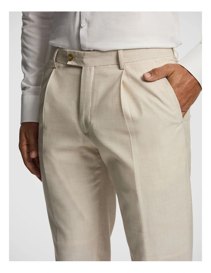 Koda Slim Dress Pant in Natural image 3