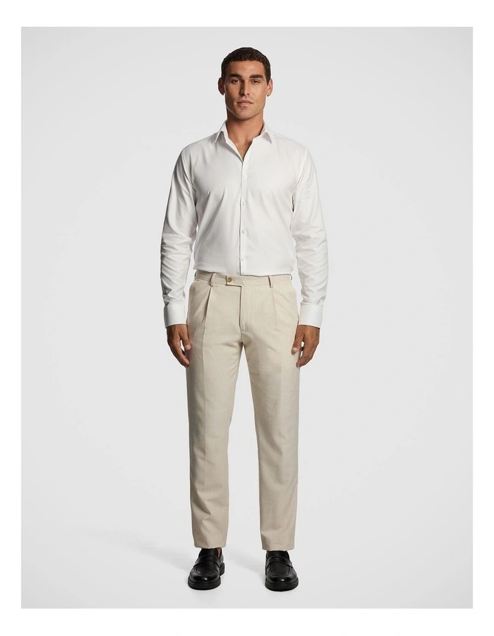 Koda Slim Dress Pant in Natural image 6