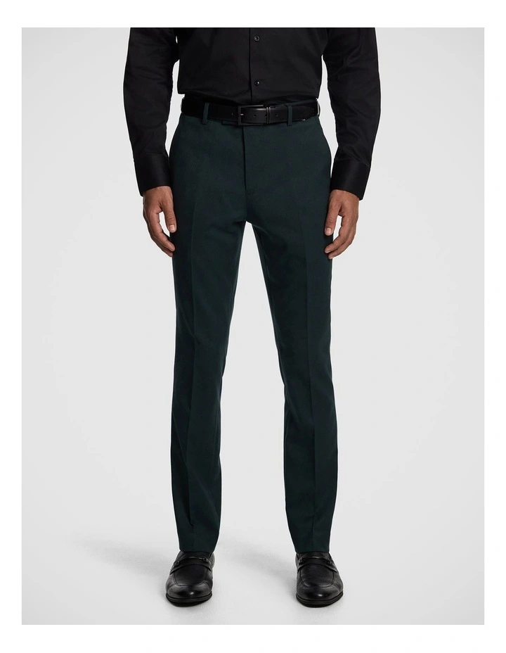 Shelby Slim Dress Pant in Forest image 1