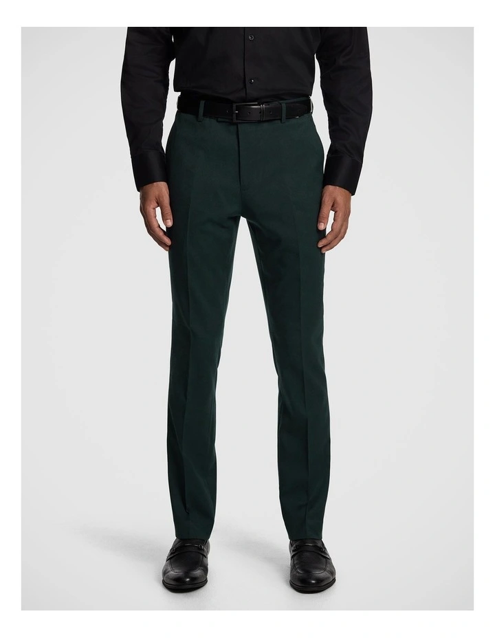 Shelby Slim Dress Pant in Forest image 1