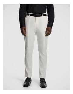 Devito Slim Dress Pant in White