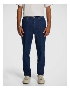 Jose Straight Jean in Mid Wash