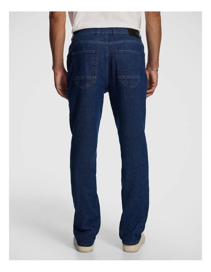 Jose Straight Jean in Mid Wash image 2