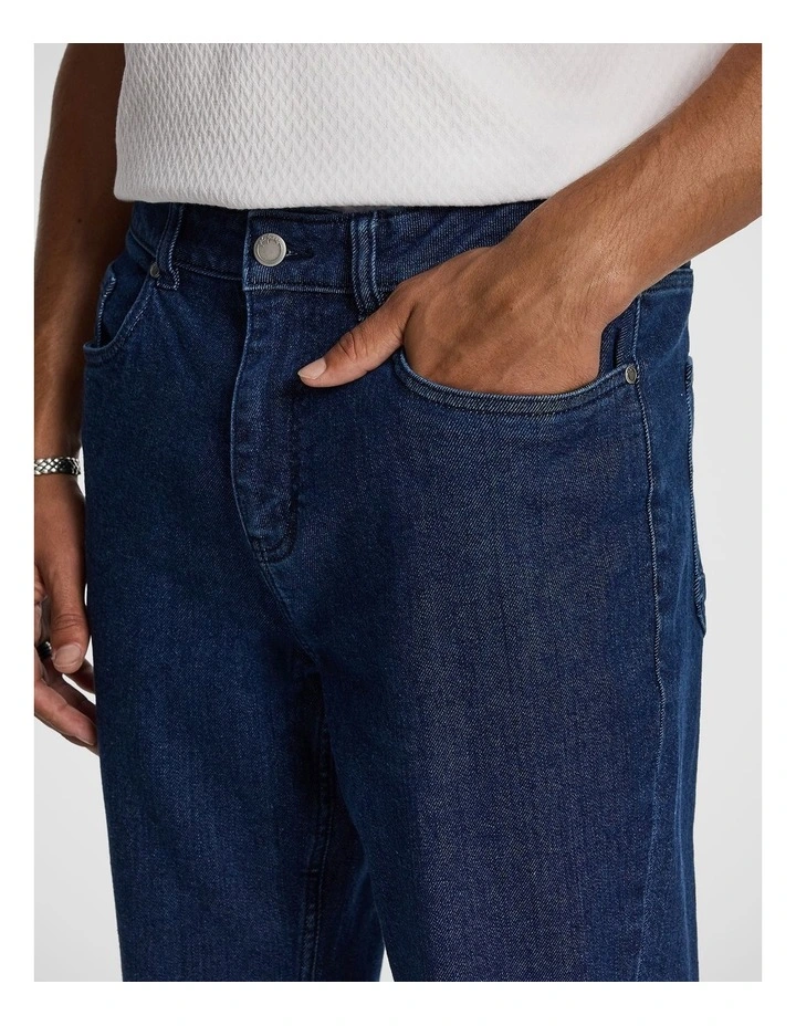 Jose Straight Jean in Mid Wash image 4