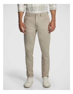 Flint Slim Jean in Stone