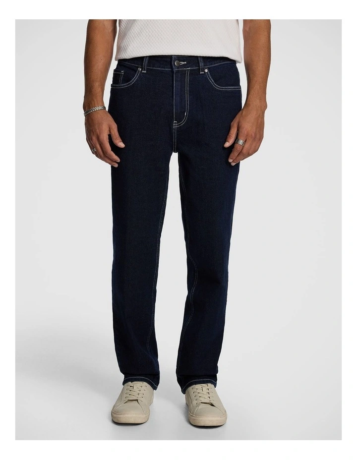 Street Wide Jean in Ink image 1