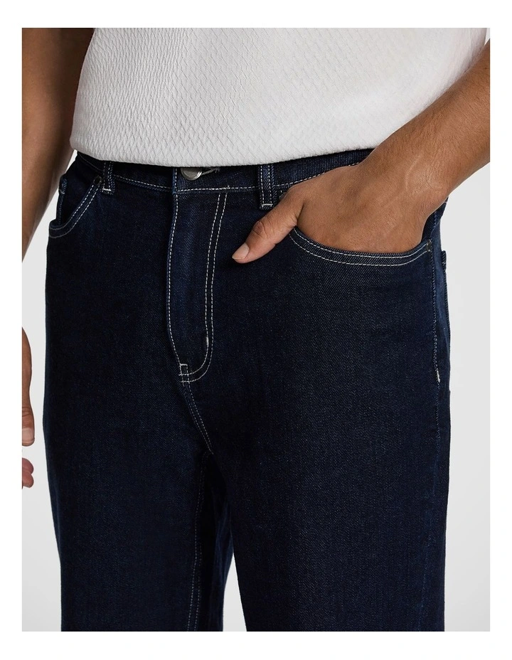 Street Wide Jean in Ink image 4
