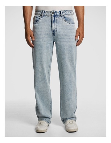 Tyrone Baggy Jean in Light Wash