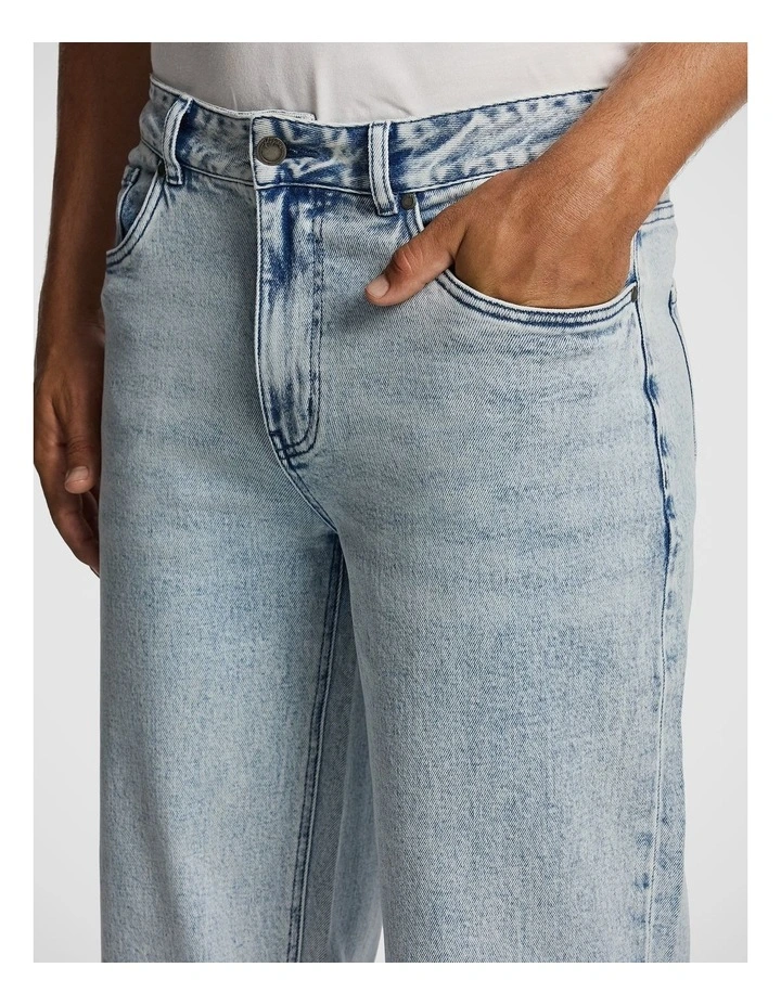 Tyrone Baggy Jean in Light Wash image 3