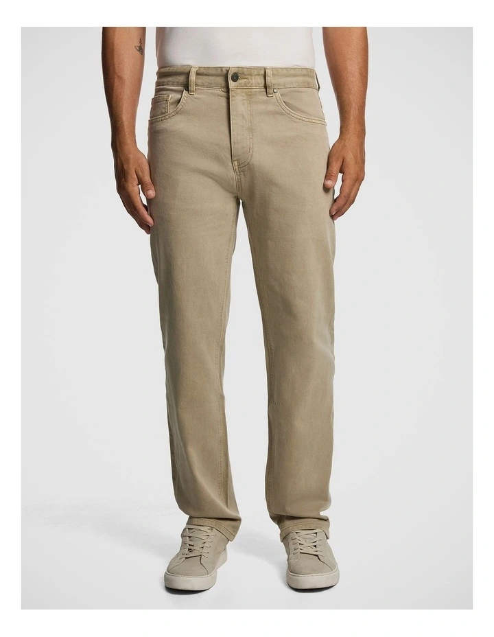 Draco Wide Jean in Natural image 1