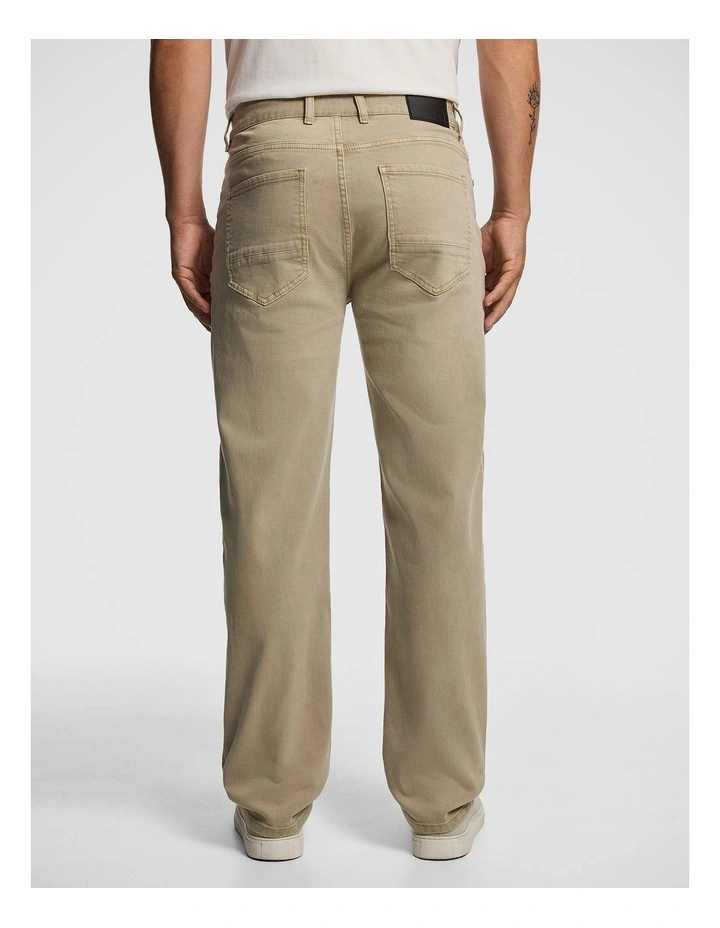 Draco Wide Jean in Natural image 2