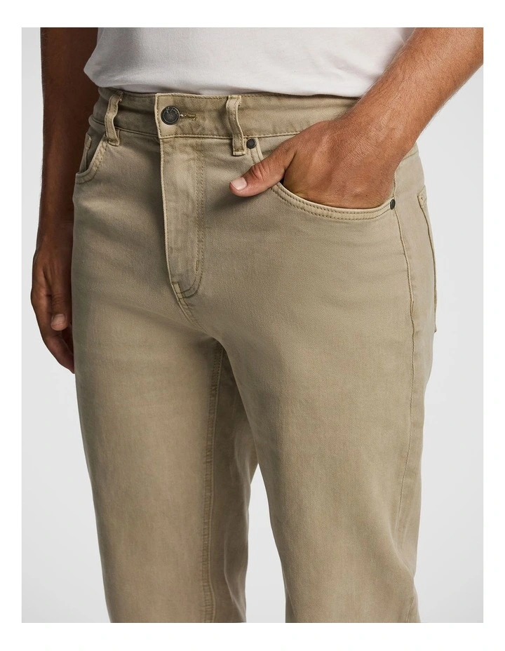 Draco Wide Jean in Natural image 3