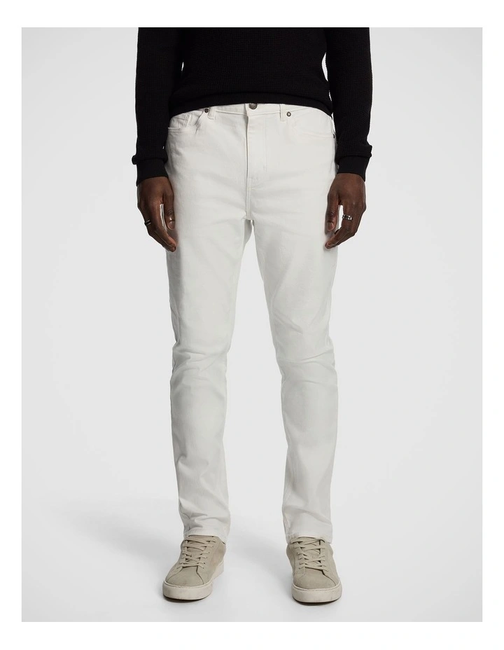 Jack Straight Jean in White image 1