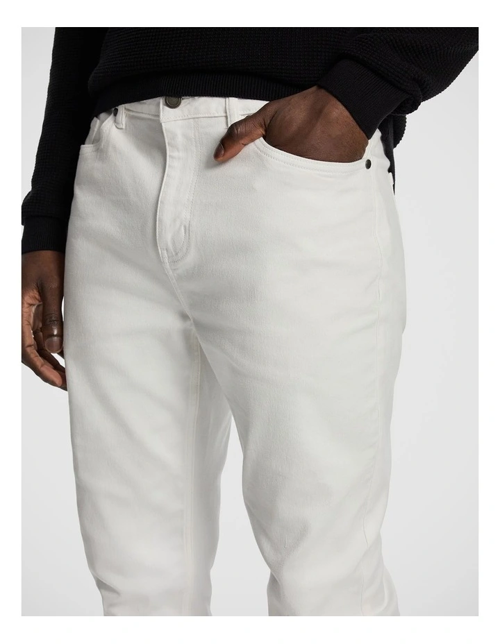 Jack Straight Jean in White image 3