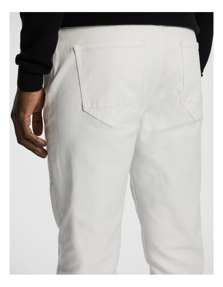 Jack Straight Jean in White image 4